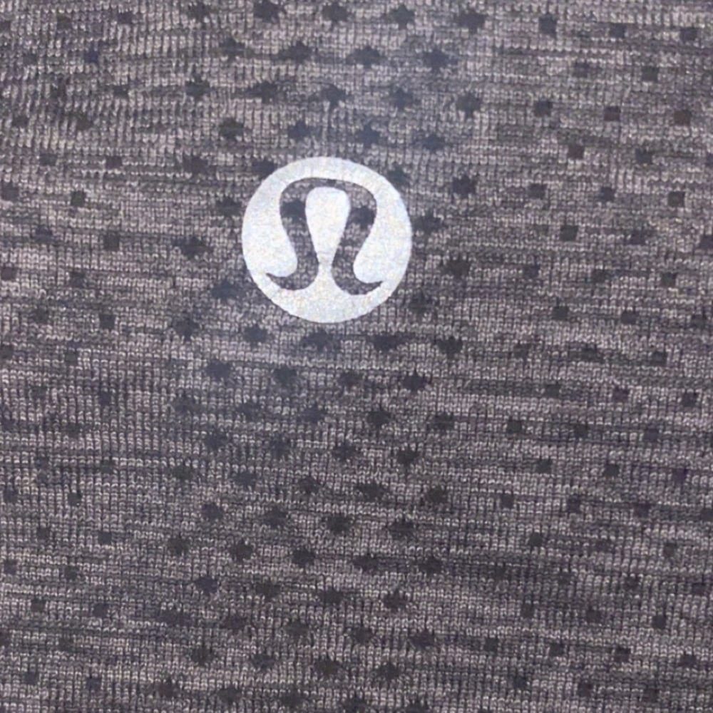 Grey Lulu Lemon Swiftly Short Sleve Size 4 - image 4
